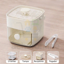 Forma Inteligente de Gelo com Tampa e Armazenamento™ | Gelo Fresco e Prático Sem Bagunça