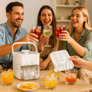 Forma Inteligente de Gelo com Tampa e Armazenamento™ | Gelo Fresco e Prático Sem Bagunça