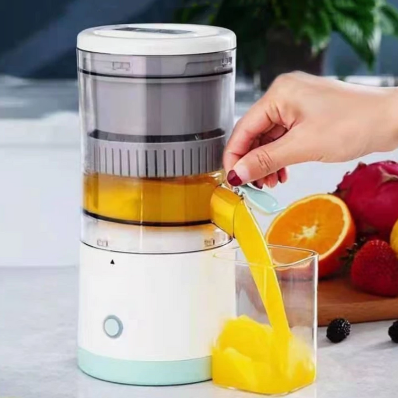 Mini Espremedor de Frutas Elétrico Portátil USB - Prepare Sucos Frescos e Saudáveis em Qualquer Lugar
