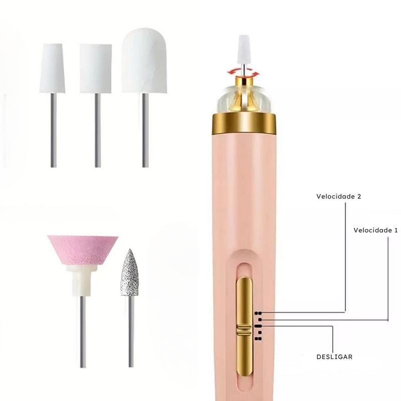 Caneta Mágica para Cutículas™ | Remova Cutículas Sem Dor, com Resultado Profissional em Casa