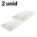 Travesseiro Ortopédico de Espuma de Memória com Fibra de Bambu