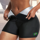 Bermuda Legging Efeito Sauna Modeladora – Queima Gordura e Define a Silhueta