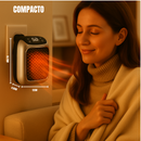 Mini Aquecedor Portátil com Controle Remoto 220V | Aqueça Ambientes com Segurança e Economia