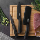 Kit Conjunto de Facas Domésticas de Cozinha de Aço Inoxidável - 5 Peças