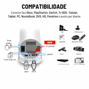 Projetor Inteligente HY300 PRO - 4K, Android 11, Brilho 160 ANSI | Conectividade Wi-Fi e Portátil