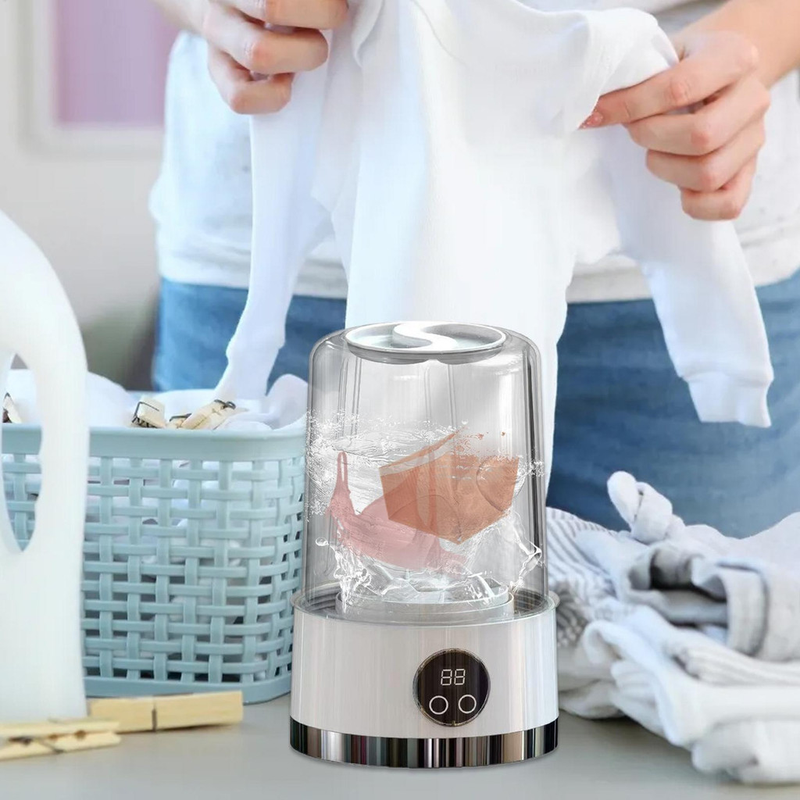 Lavadora de Roupas Íntimas Portátil - Compacta, Silenciosa e Recarregável USB | Envio Imediato